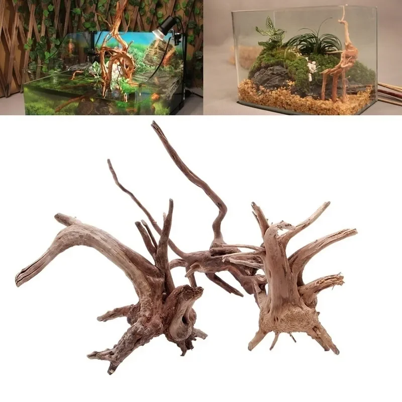 Aquarium Plant Substrate - Natural Tree Tronco Driftwood para aquário,