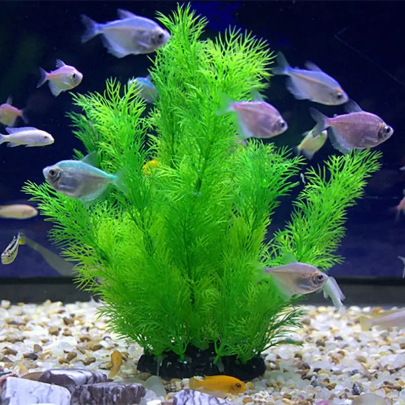 Aquarium Plant Substrate - Plantas artificiais para decoração de aquário,