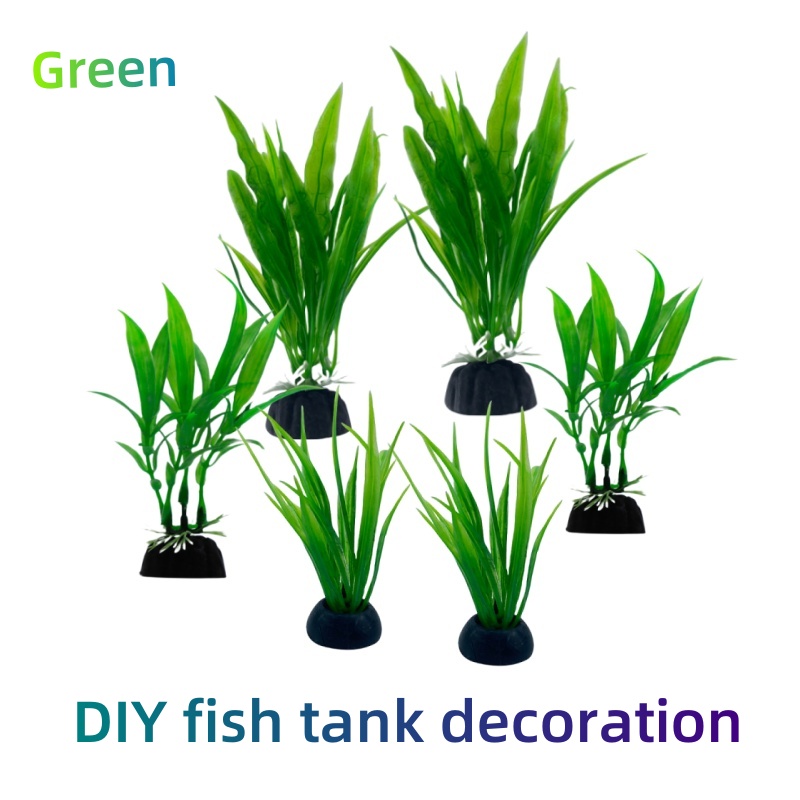 Aquarium Plants Live - Plantas artificiais verdes do aquário, Decoração