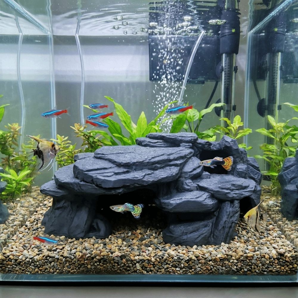 Ornamentos de Rocha para Aquár - Aquarium Driftwood avaliação e preço