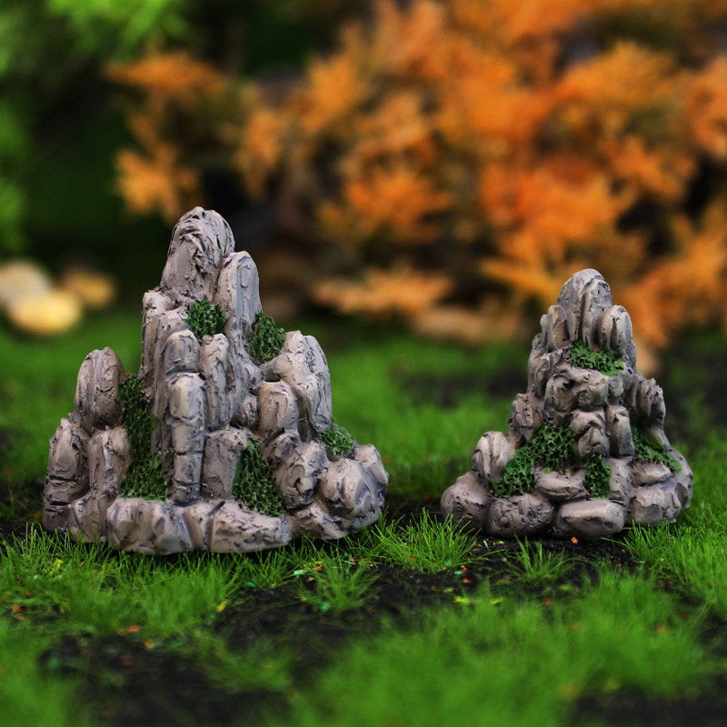 Mini Montanha Miniatura Pedra  - Aquarium Moss avaliação e preço