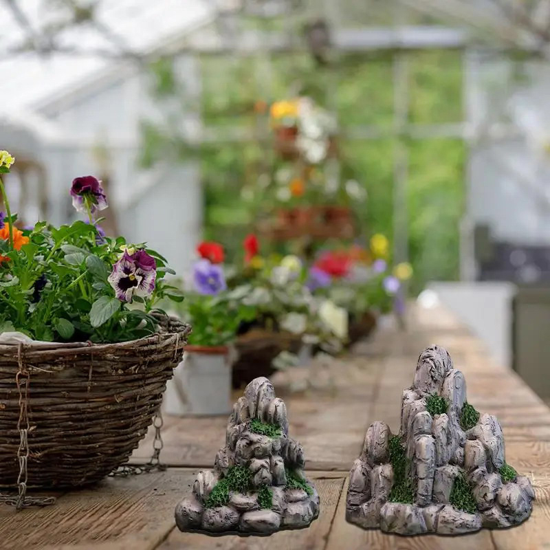 Mini Montanha Miniatura Pedra  - Aquarium Moss avaliação e preço