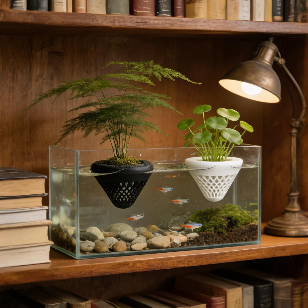 Suporte Flutuante para Plantas - Plant Aquarium Pot avaliação e preço