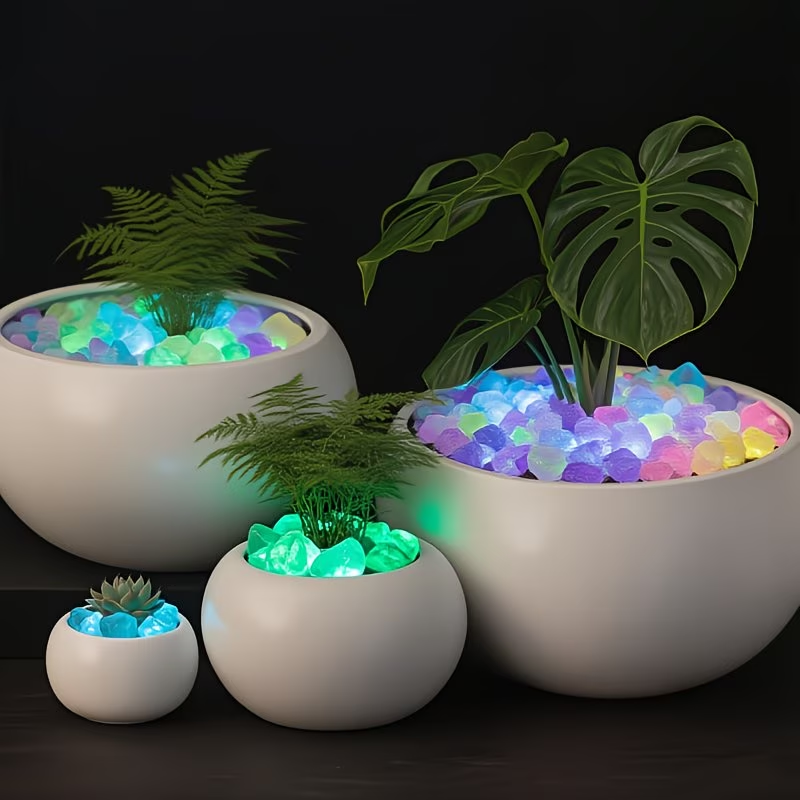 Conjunto de 300 Pedras Luminos - Plant Aquarium Pot avaliação e preço