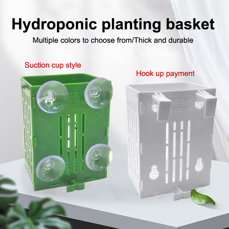 Pendurado ventosa gancho aquár - Plant Aquarium Pot avaliação e preço