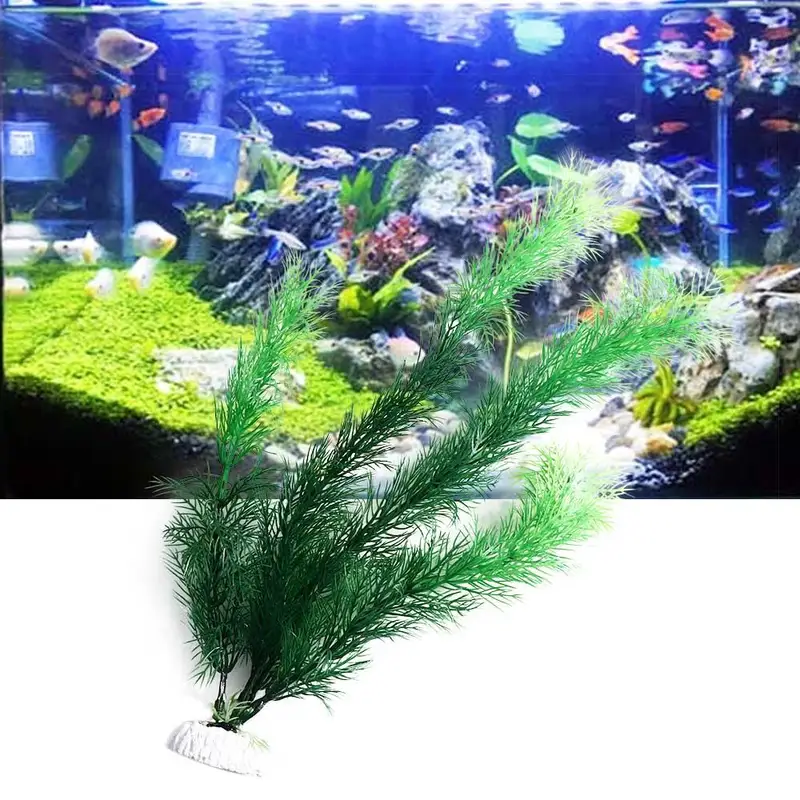 Plantas artificiais para decor - Aquarium Plant Substrate avaliação e preço