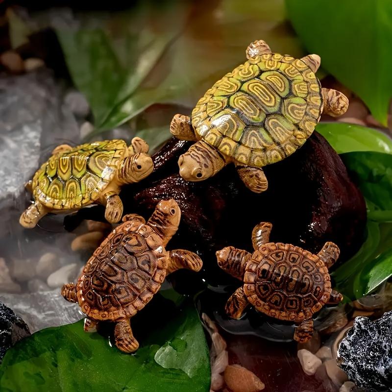 6 Mini Estátuas de Tartaruga p - Aquarium Moss avaliação e preço
