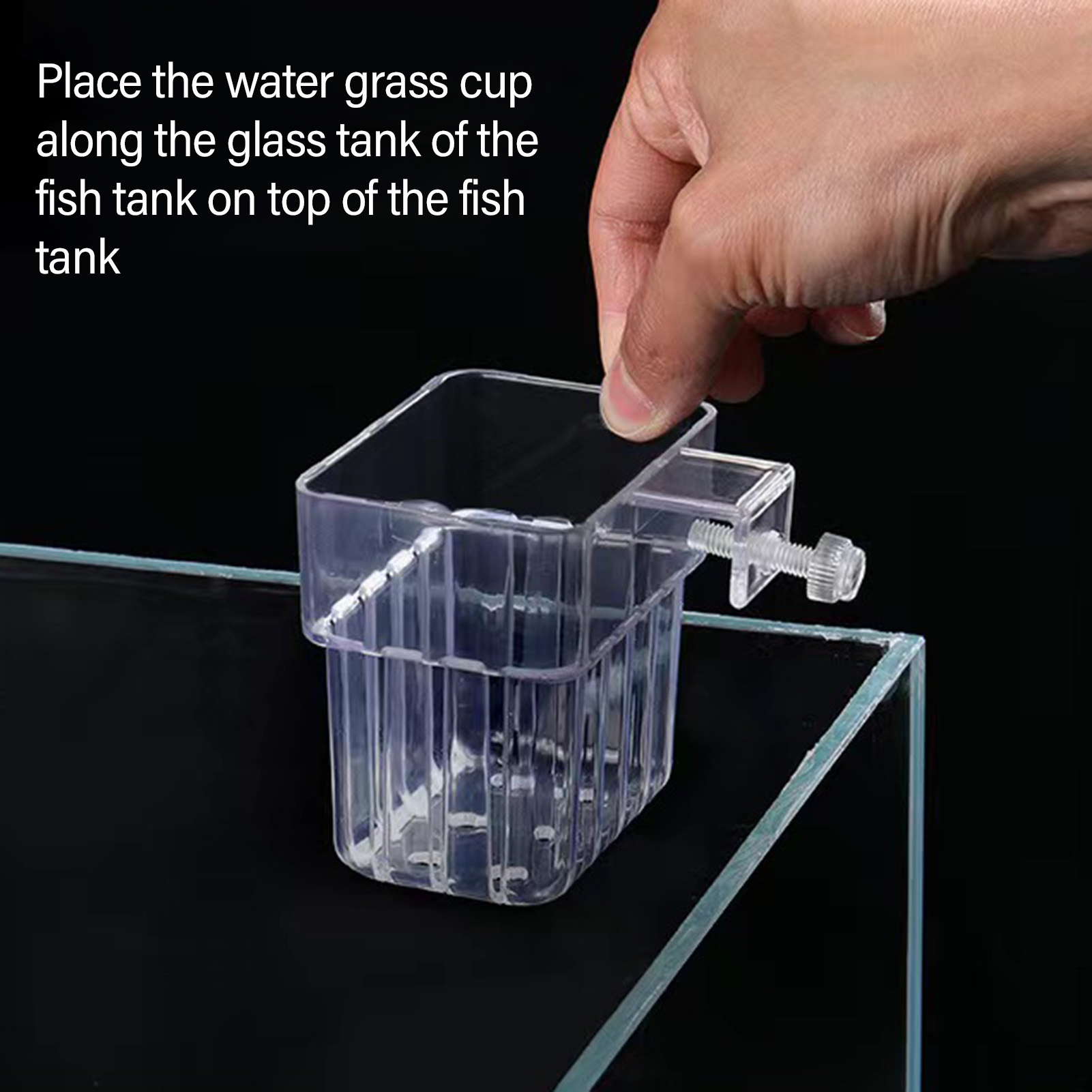 Suporte de plantas em acrílico - Aquarium Plant Holder avaliação e preço