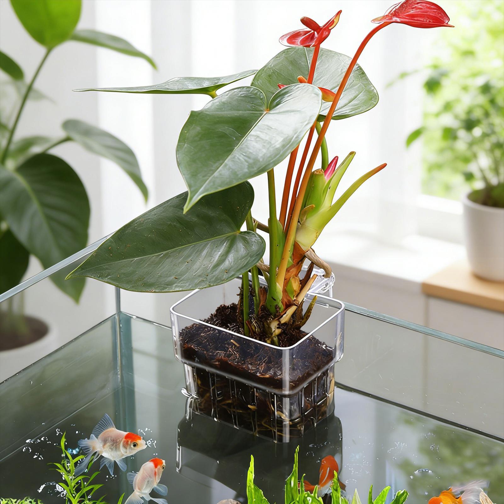 Cesta Transparente para Planta - Plant Aquarium Pot avaliação e preço