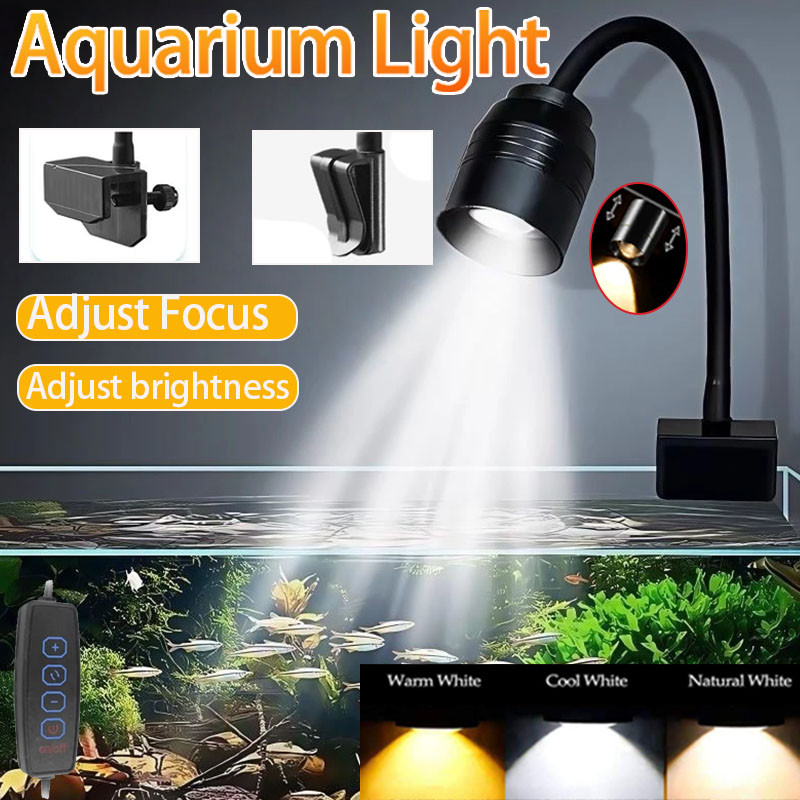 Usb luz de aquário iluminação  - Aquarium Plant Light avaliação e preço