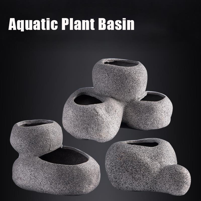 Peixe camarão incubação abrigo - Plant Aquarium Pot avaliação e preço
