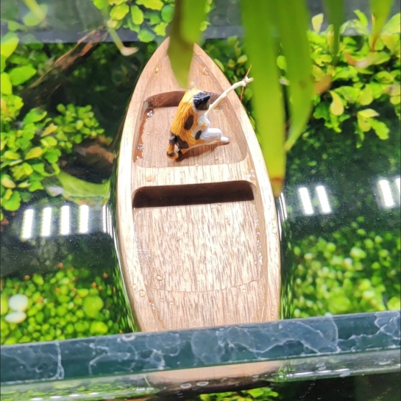 Barco de madeira feito à mão m - Aquarium Driftwood avaliação e preço
