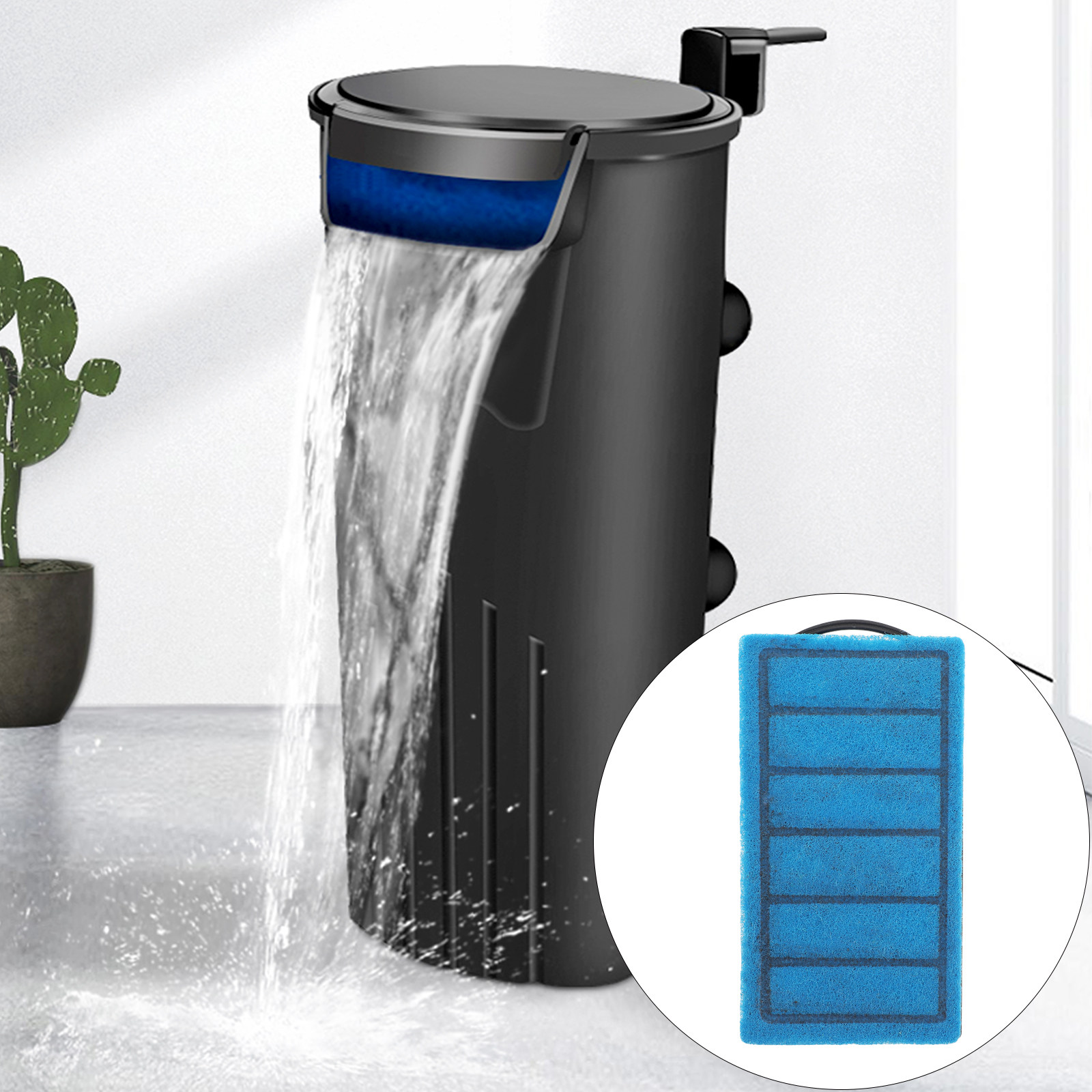 3 unidades de filtro para aquá - Aquarium Planted Tank Filter avaliação e preço