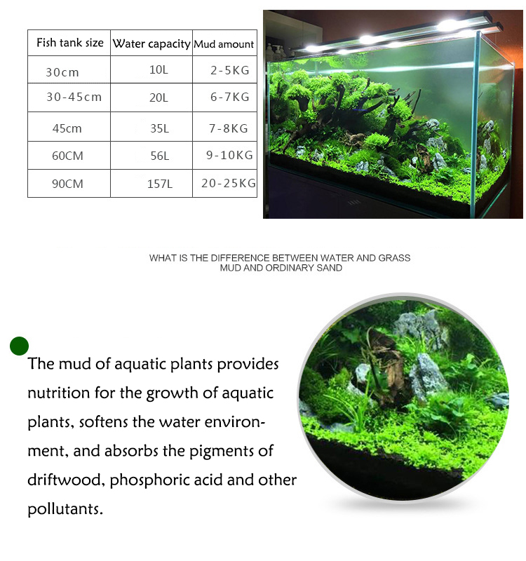 Solo para plantas do tanque de - Aquarium Plant Substrate avaliação e preço