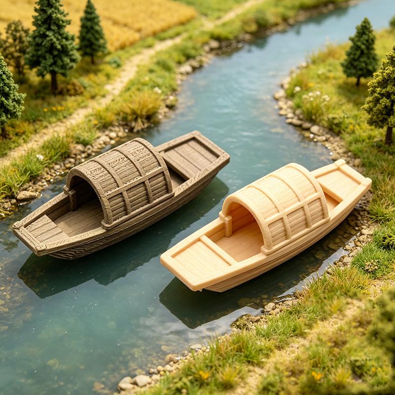 【S】Miniatura de Barco Flutuant - Aquarium Moss avaliação e preço