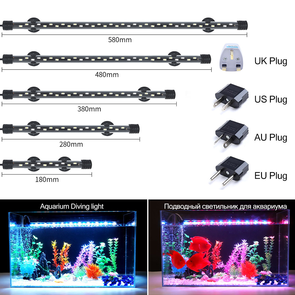 90-260v luz de aquário led à p - Aquarium Plant Substrate avaliação e preço