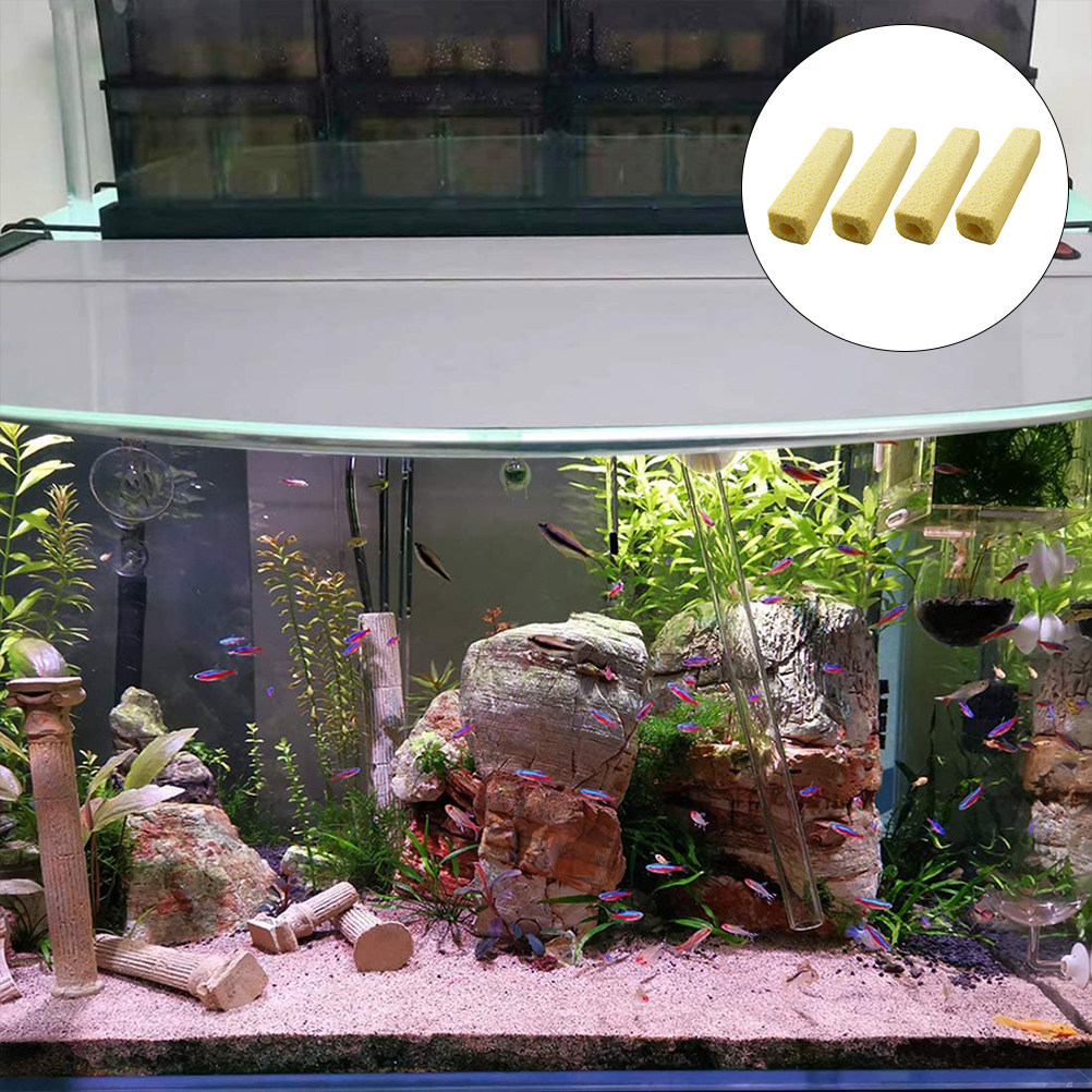 4 unidades de meios filtrantes - Aquarium Planted Tank Filter avaliação e preço